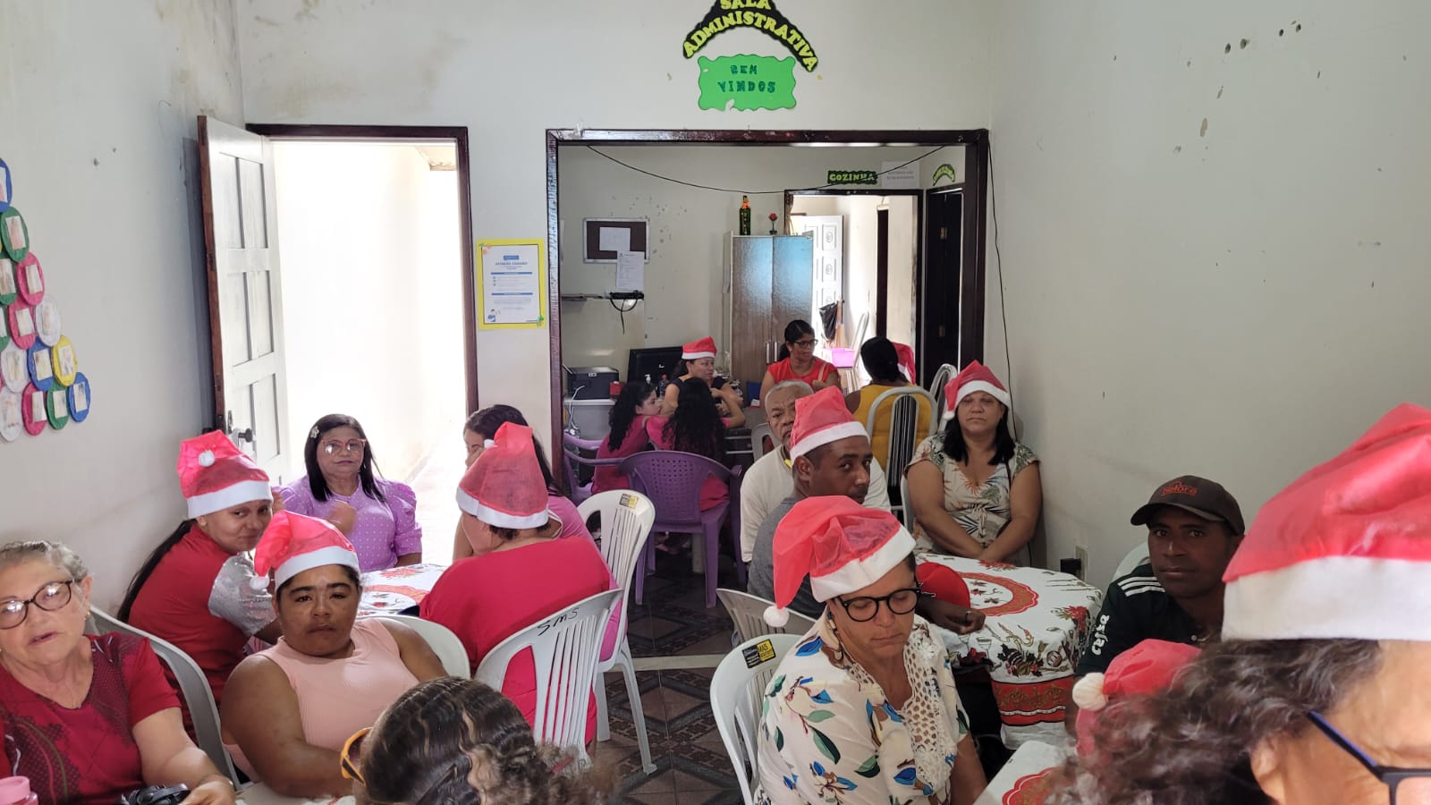 CAPS promove confraternização natalina com os usuários do serviço