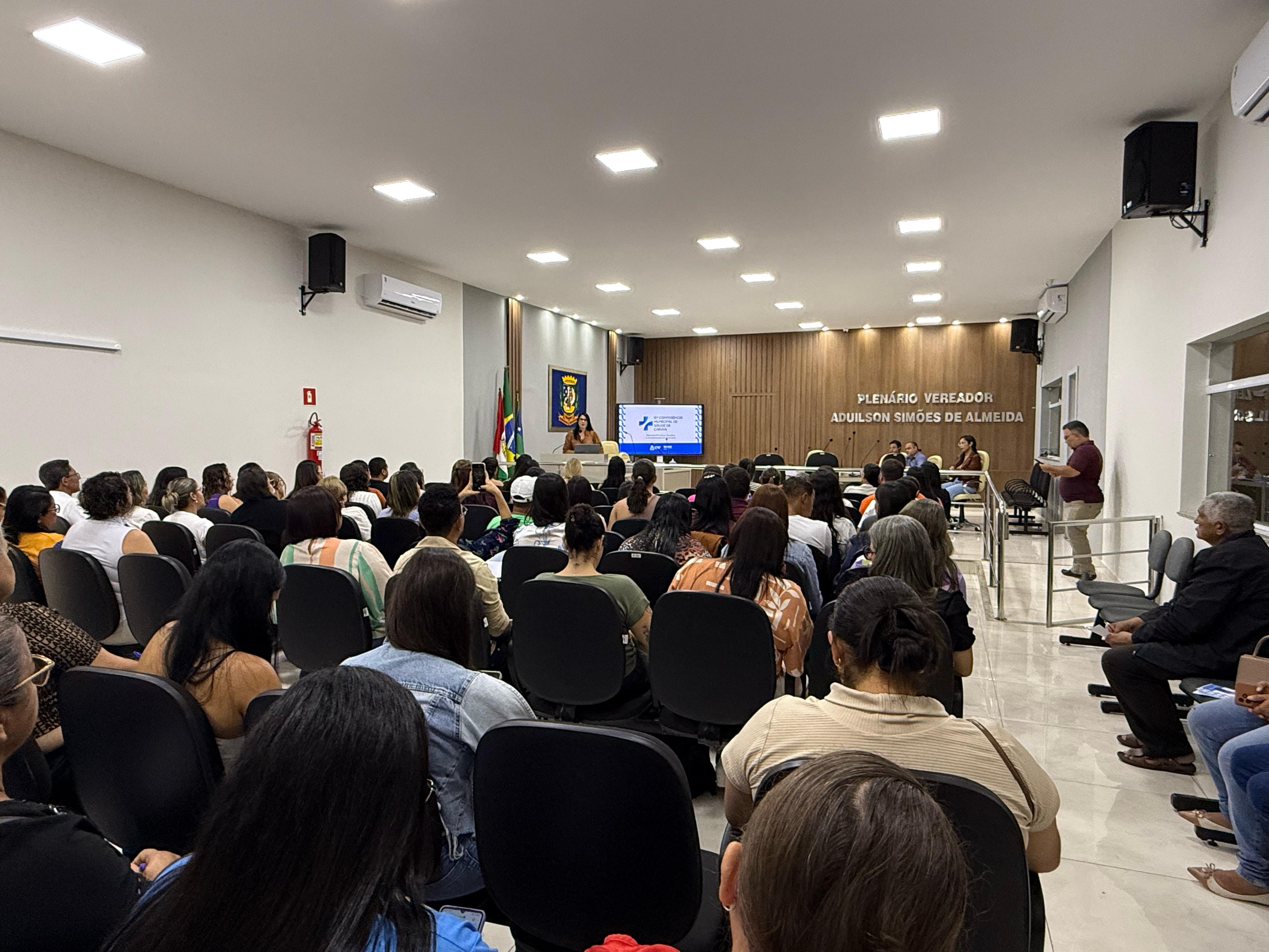 6ª Conferência Municipal de Saúde é realizada