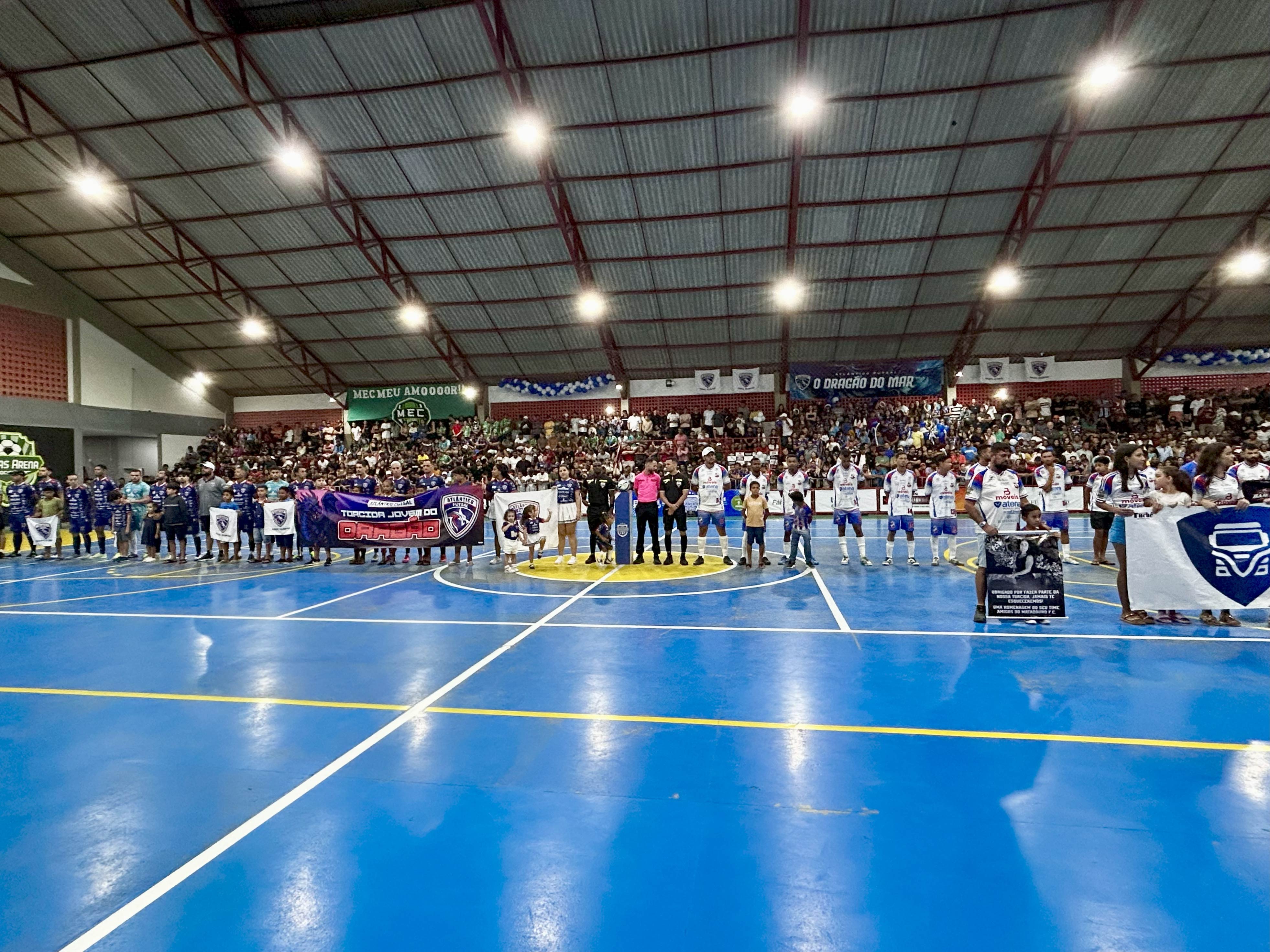 Carira vibra com a grande final do Campeonato de Futsal