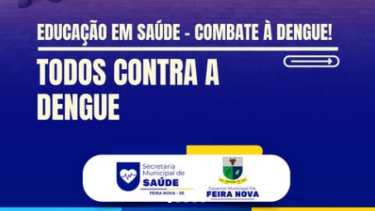 FEIRA NOVA CONTRA A DENGUE!