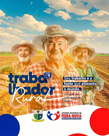 DIA DO TRABALHADOR RURAL !!!