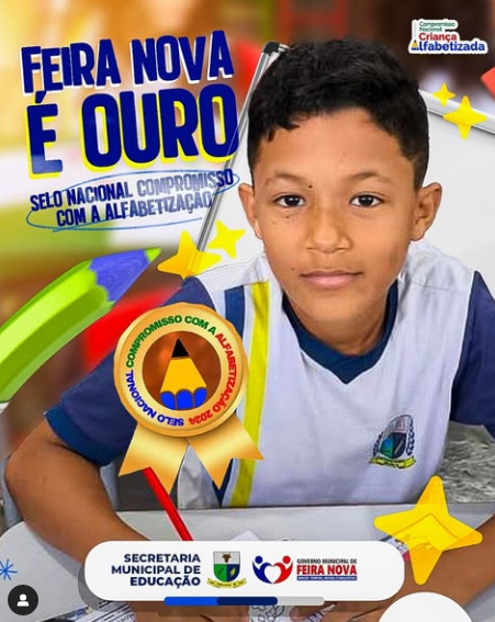 FEIRA NOVA BRILHA COM O SELO OURO !!!
