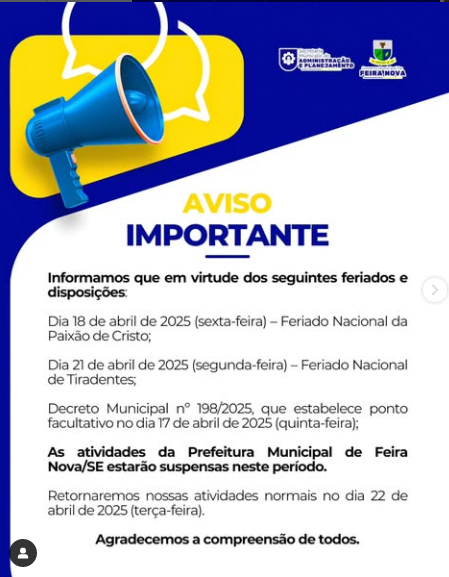 AVISO IMPORTANTE !!!