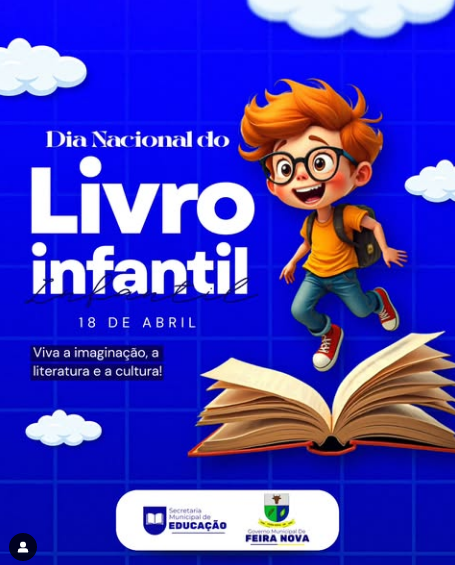 DIA NACIONAL DO LIVRO INFANTIL !!!