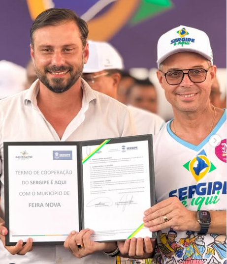 ASSINATURA DO TERMO DE COOPERAÇÃO DO PROGRAMA "SERGIPE É AQUI" !!!