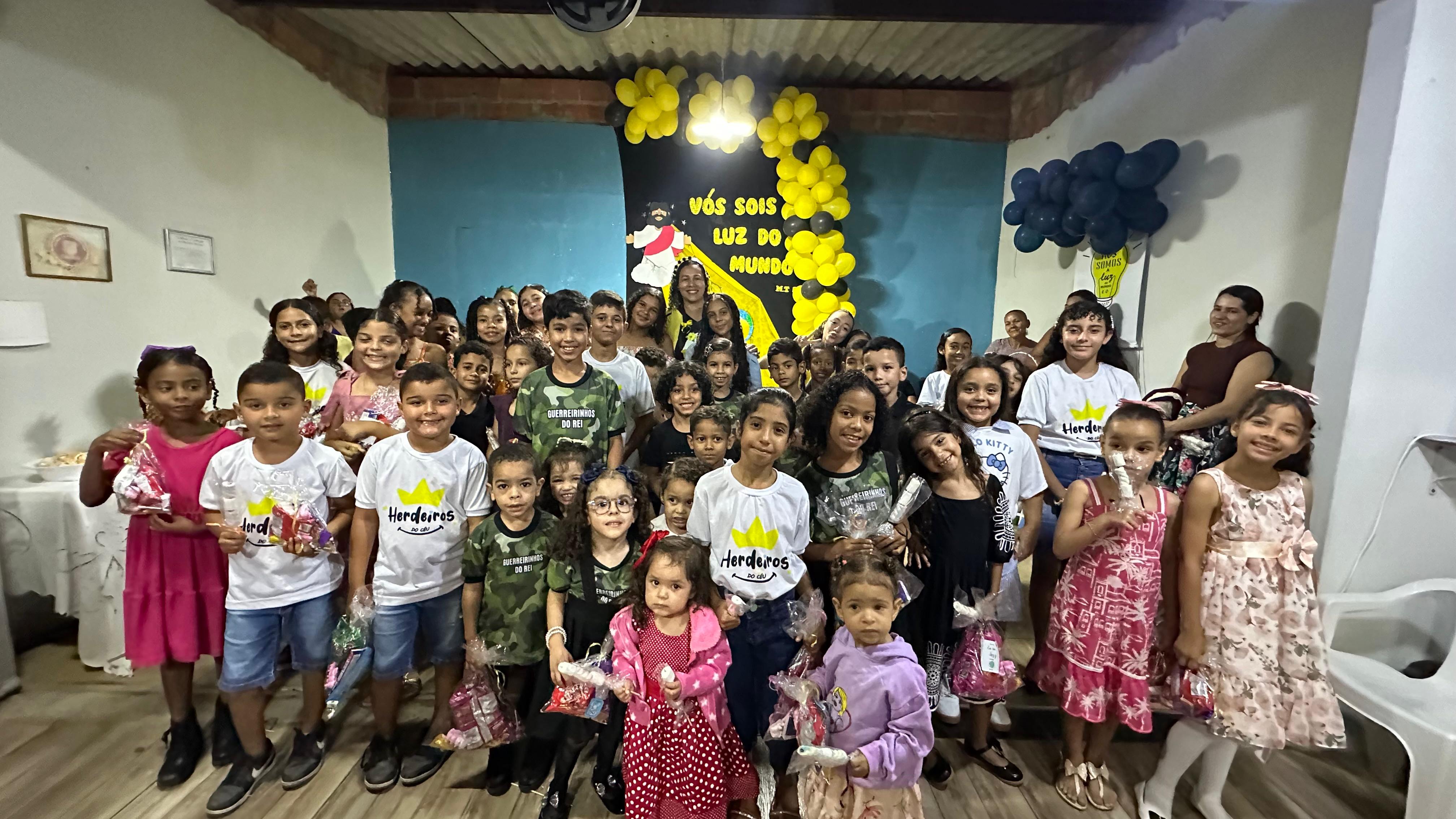Participação das Crianças - Semana Municipal da Cultura Evangélica
