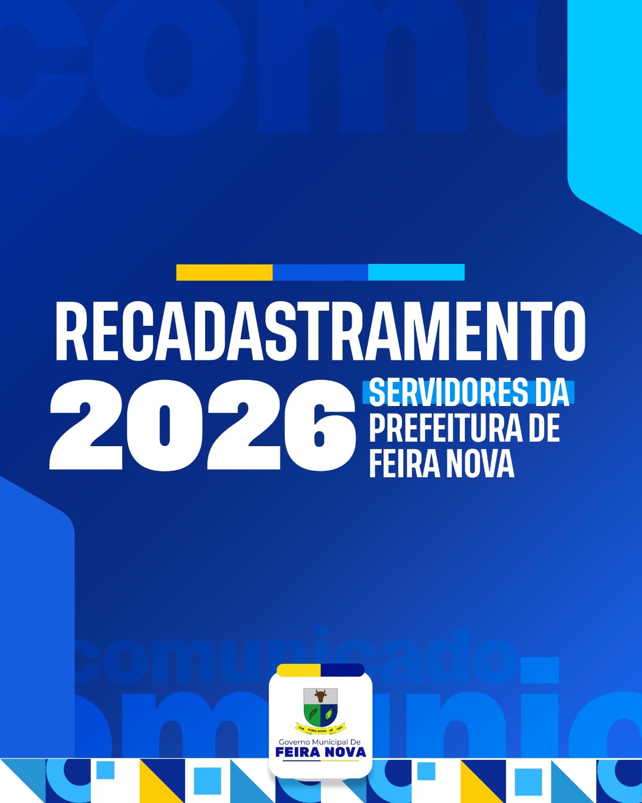 Recadastramento do servidor público