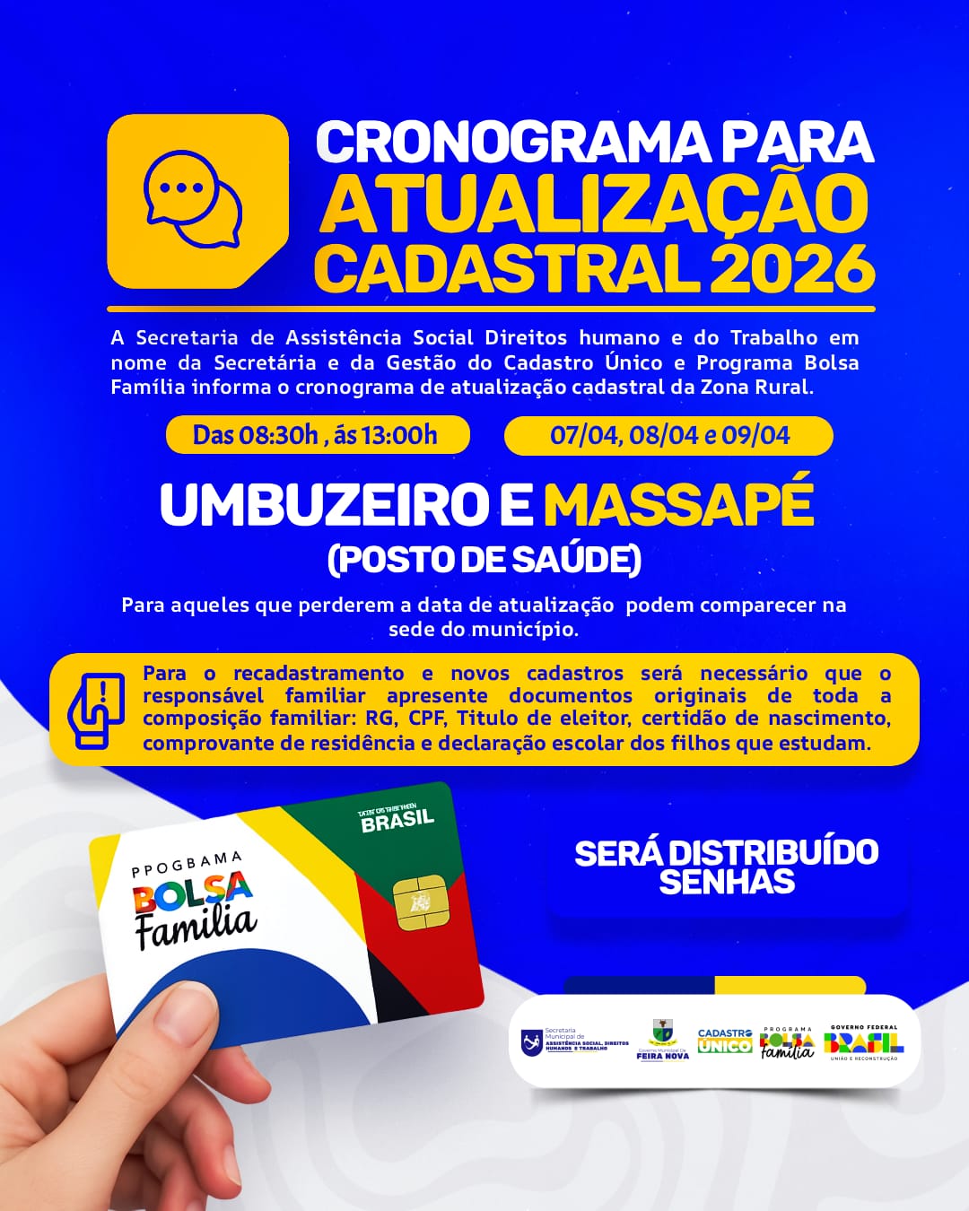 Atualização Cadastral