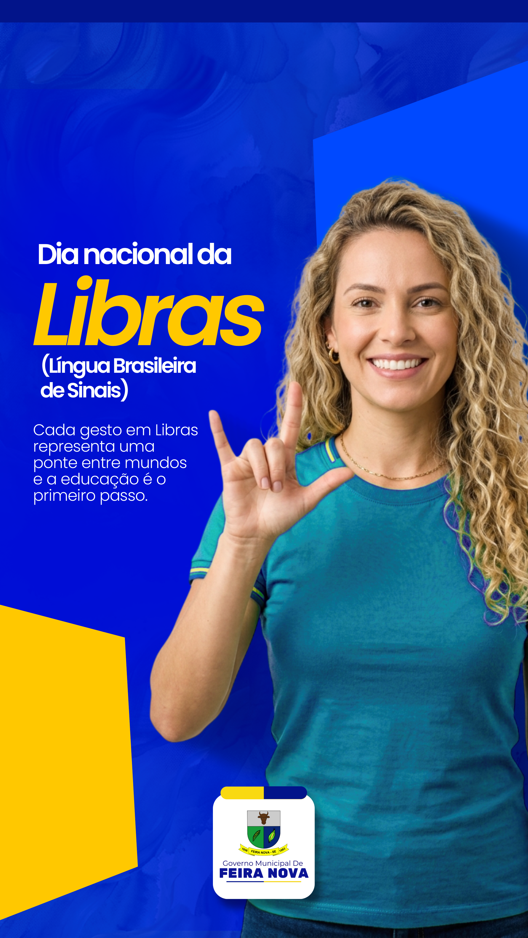 Dia Nacional da Língua Brasileira de Sinais – 24 de Abril