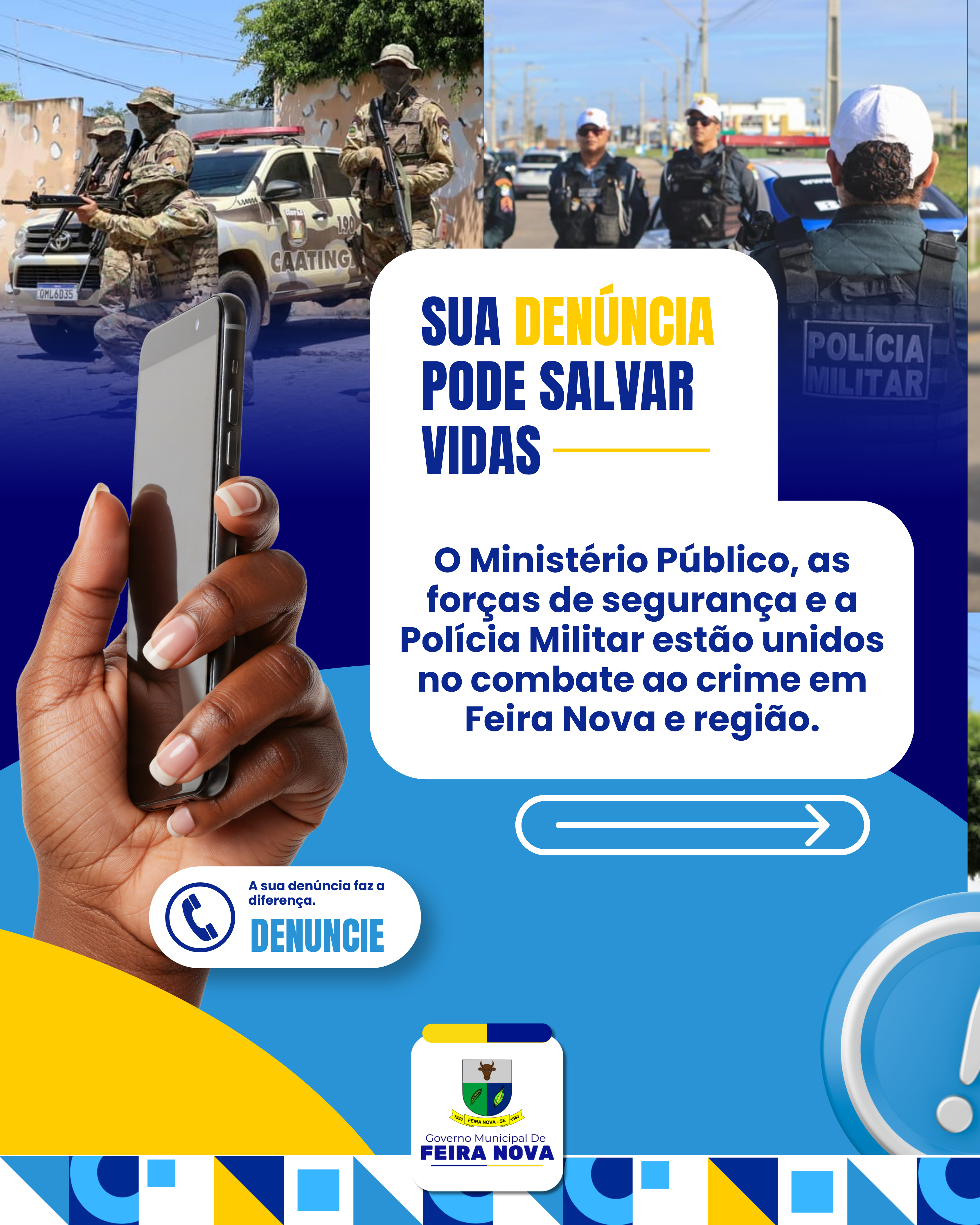 Feira Nova Contra o Crime !