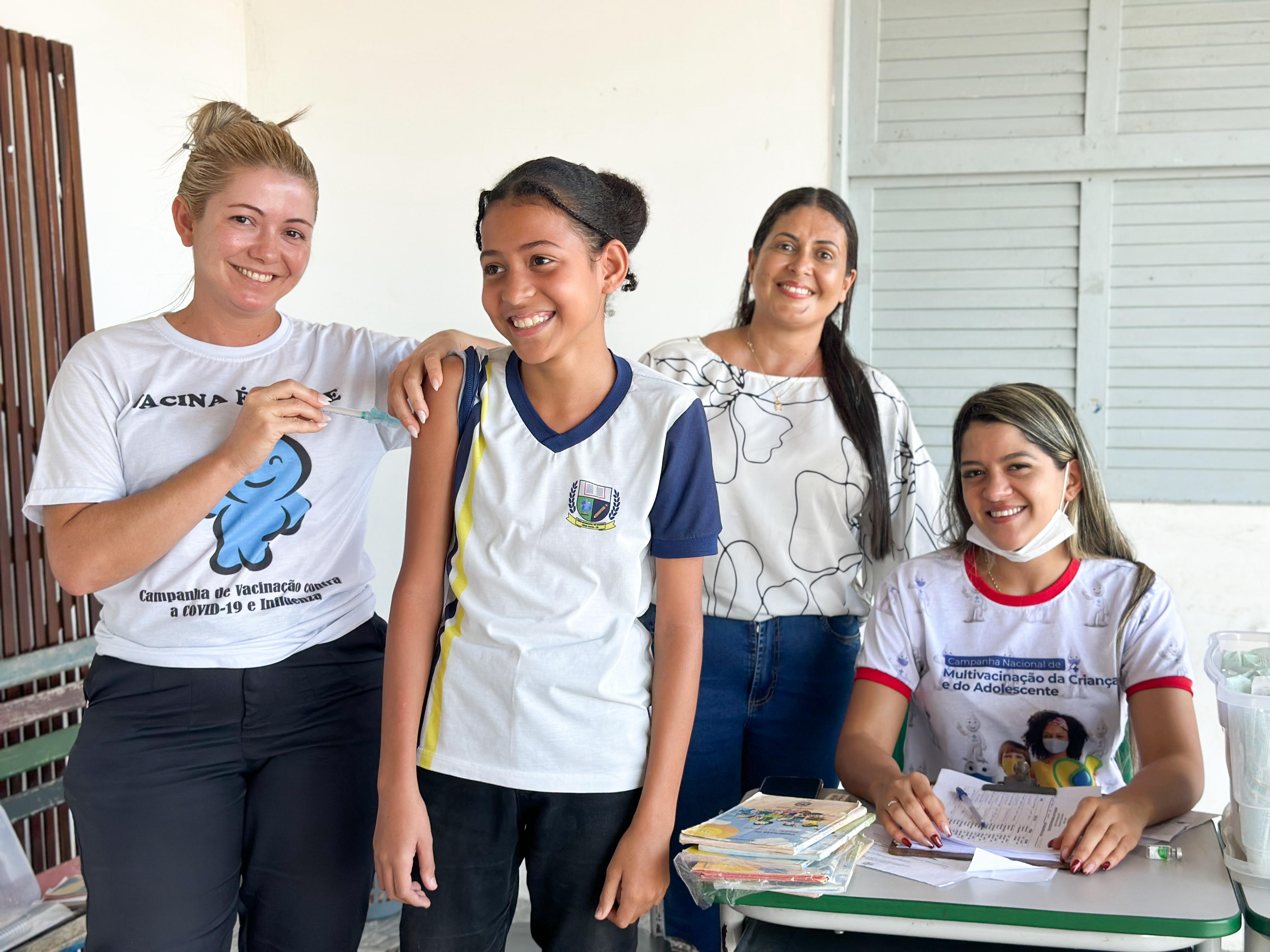 Vacina nas escolas