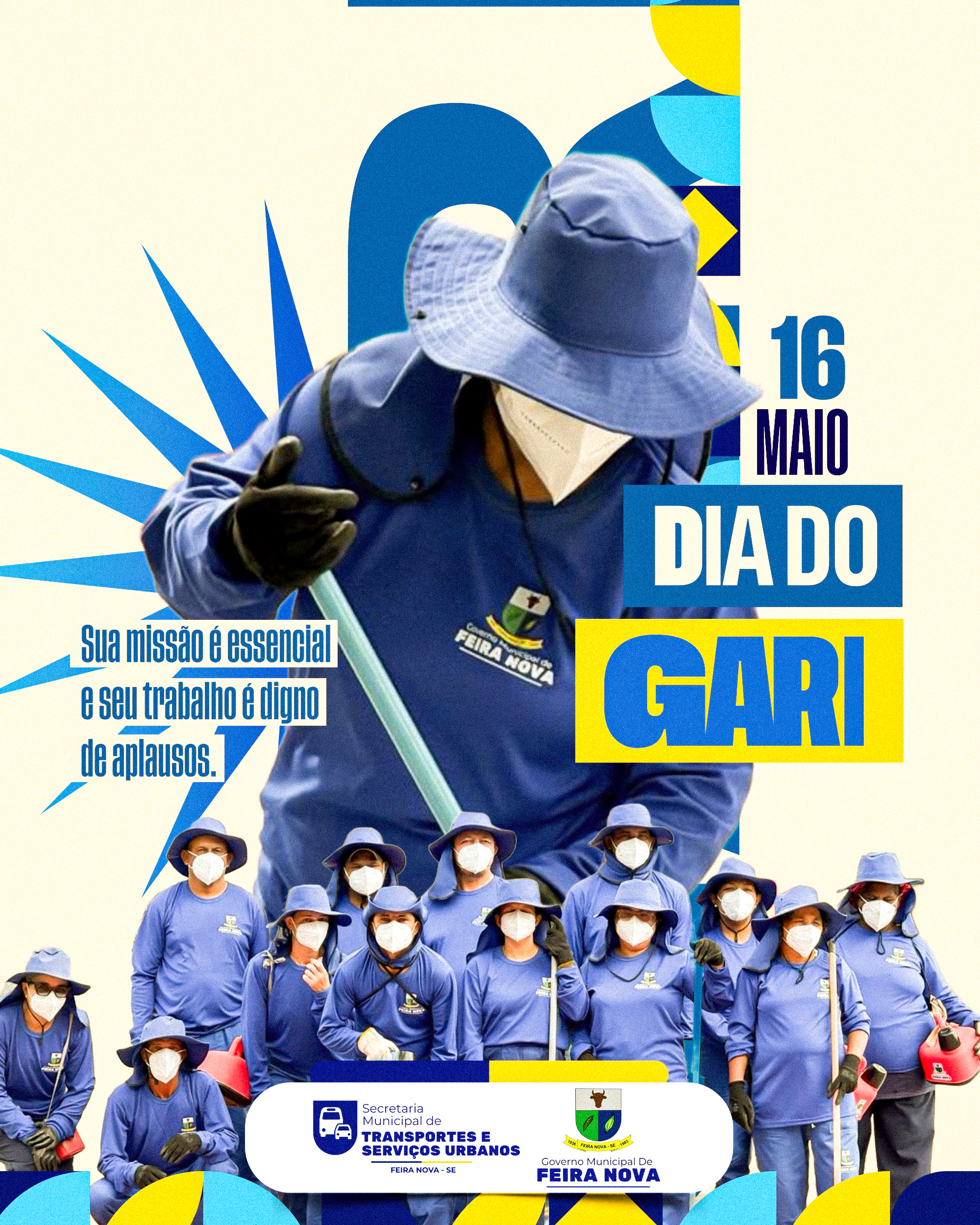 16 de maio – Dia do Gari