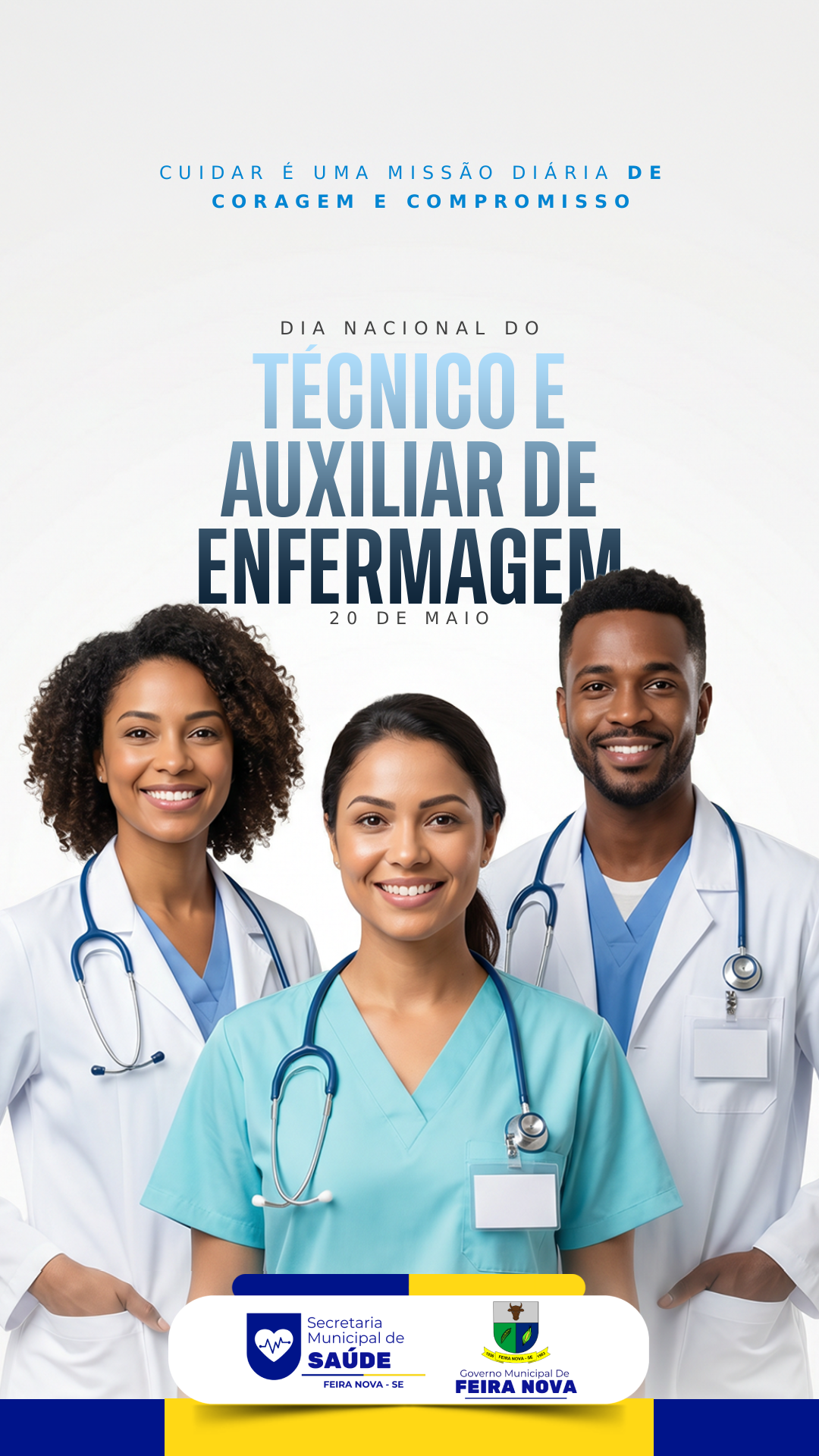 Dia dos Técnicos e Auxiliares de Enfermagem – 20 de maio