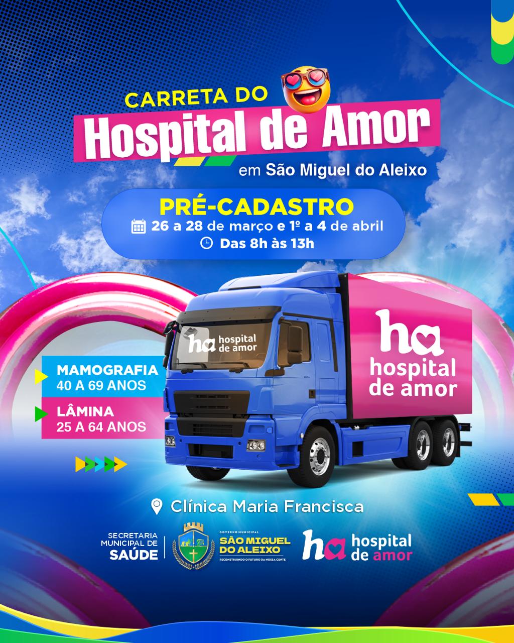 CARRETA DO HOSPITAL DO AMOR.