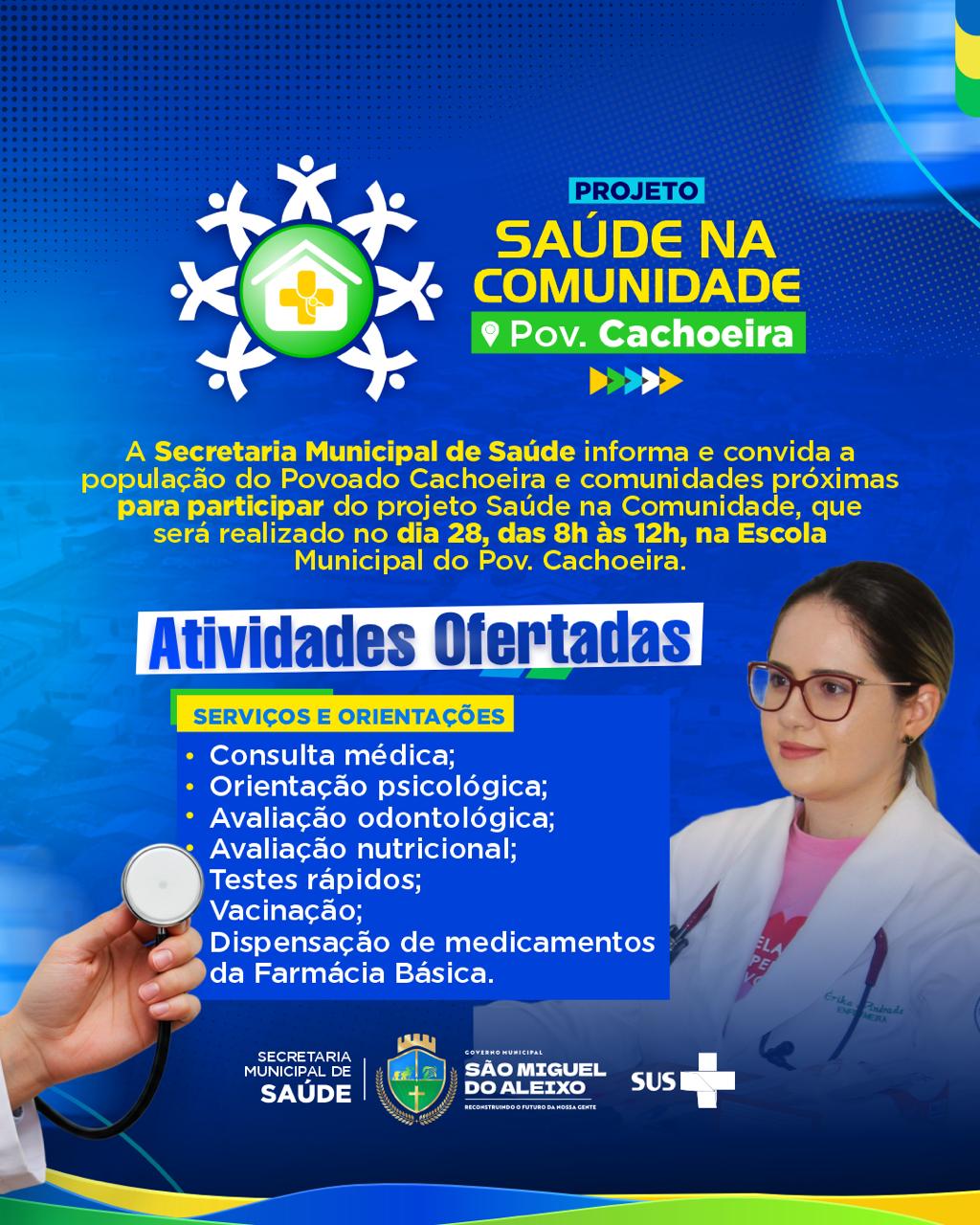 SAÚDE NA COMUNIDADE