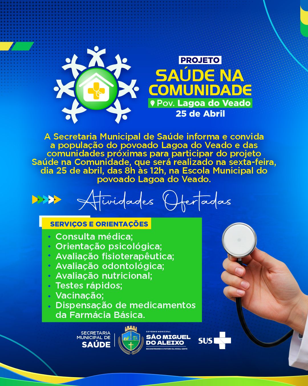 SAÚDE NA COMUNIDADE