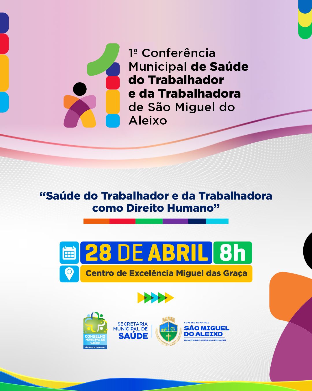 1ª CONFERENCIA MUNICIPAL DE SAUDE DO TRABALHADOR E DA TRABALHADORA.