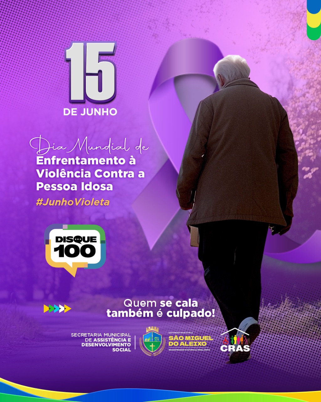 DIA MUNDIAL CONTRA A VIOLENCIA A PESSOA IDOSA