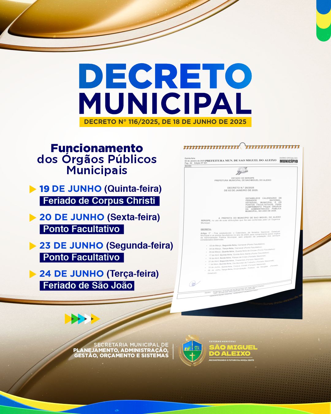 COMUNICADO OFICIAL