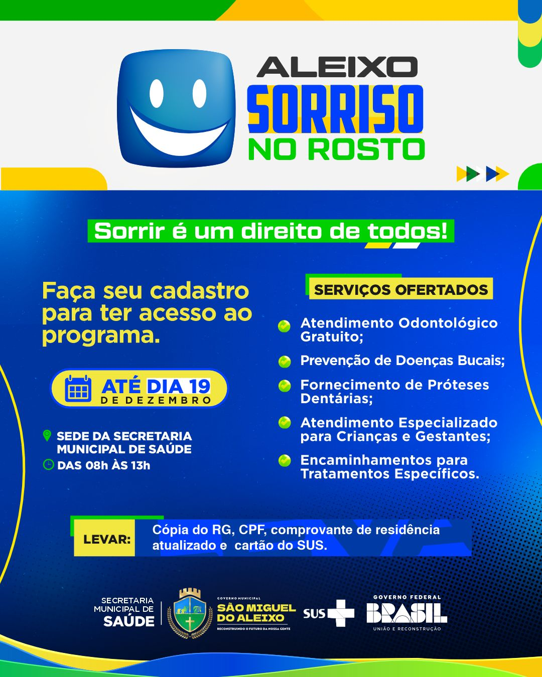 ALEIXO SORRISO NO ROSTO