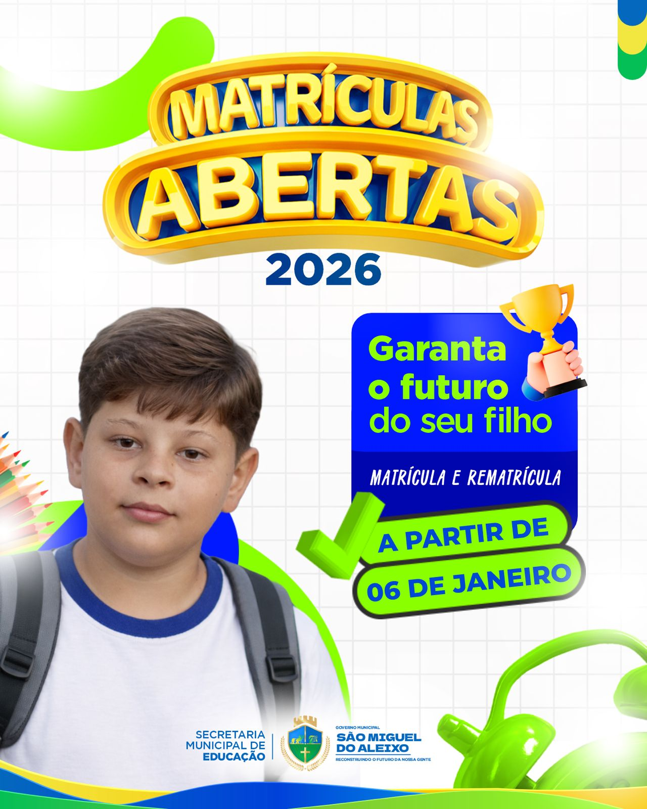 MATRÍCULAS ABERTAS