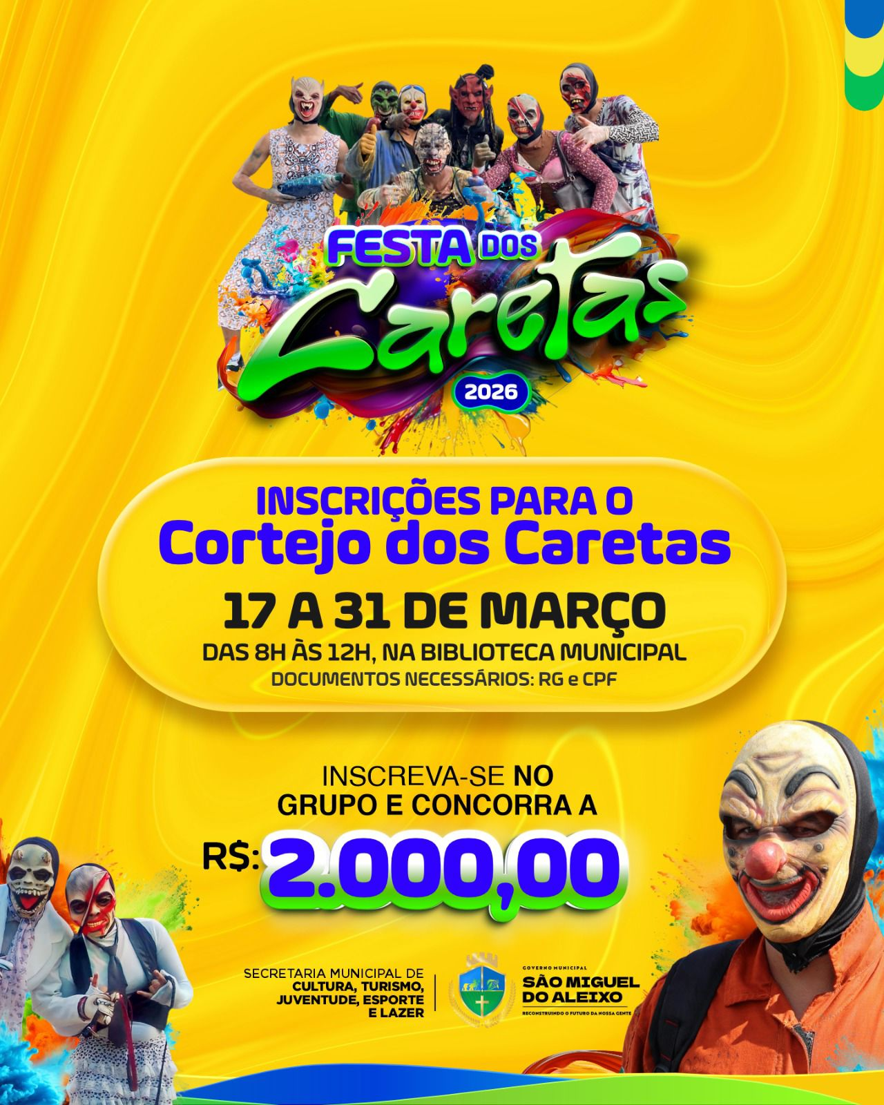 CORTEJO DOS CARETAS