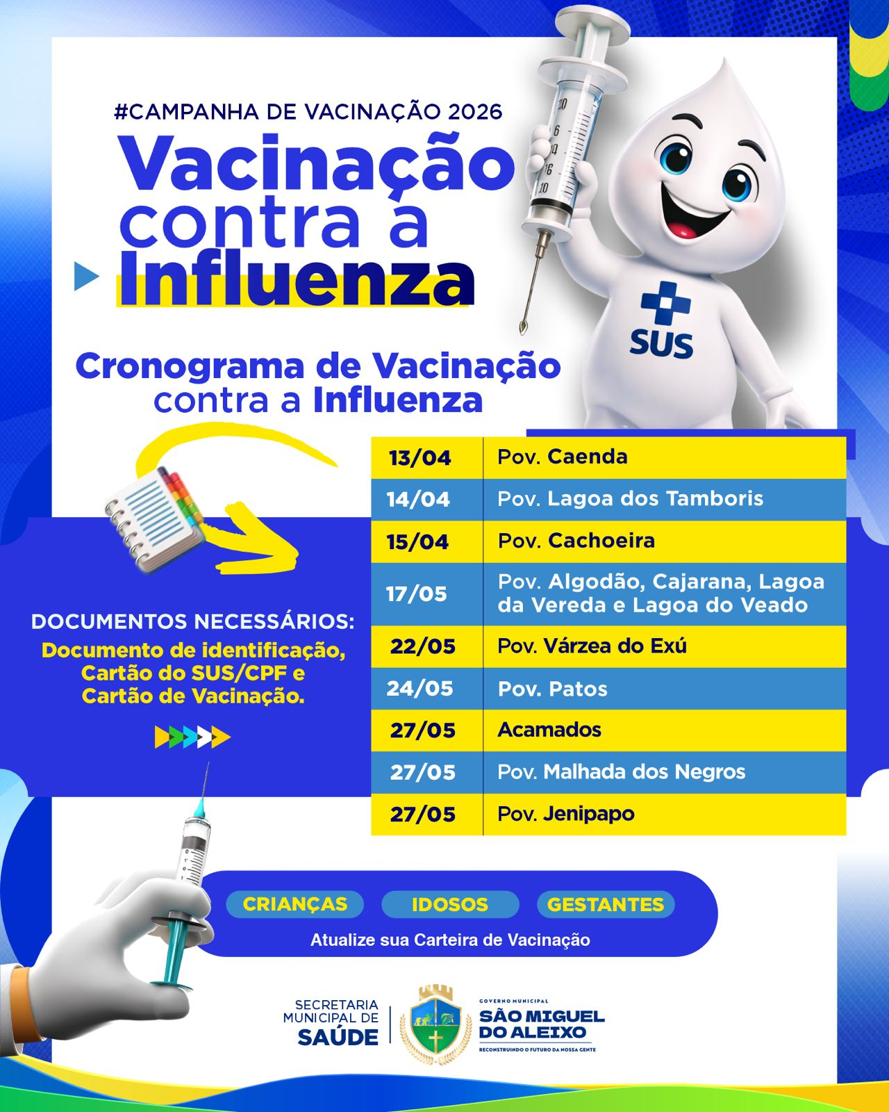 ALEIXO CONTRA A INFLUENZA