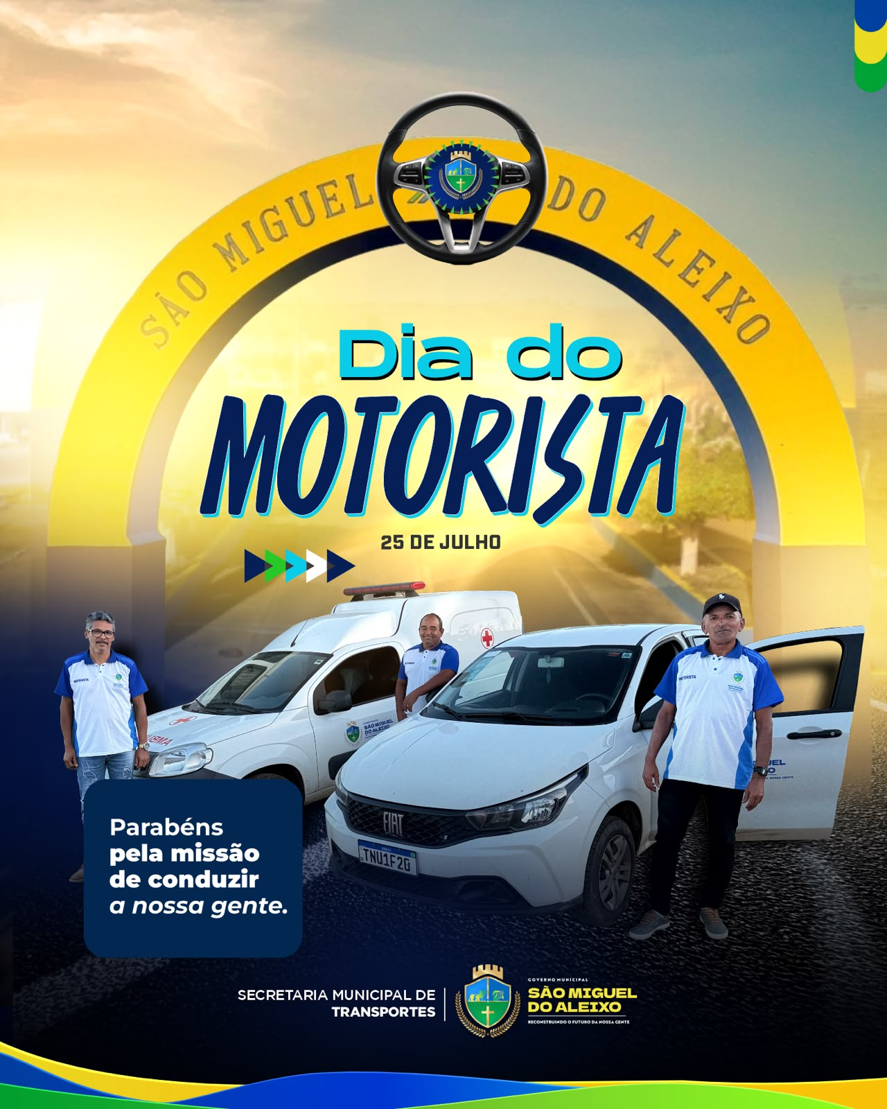 DIA DO MOTORISTA