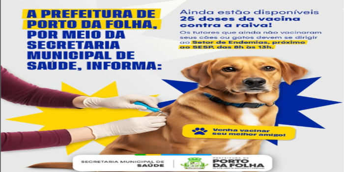 Vacinas Disponíveis Para Vacinação de Cães ou Gatos!