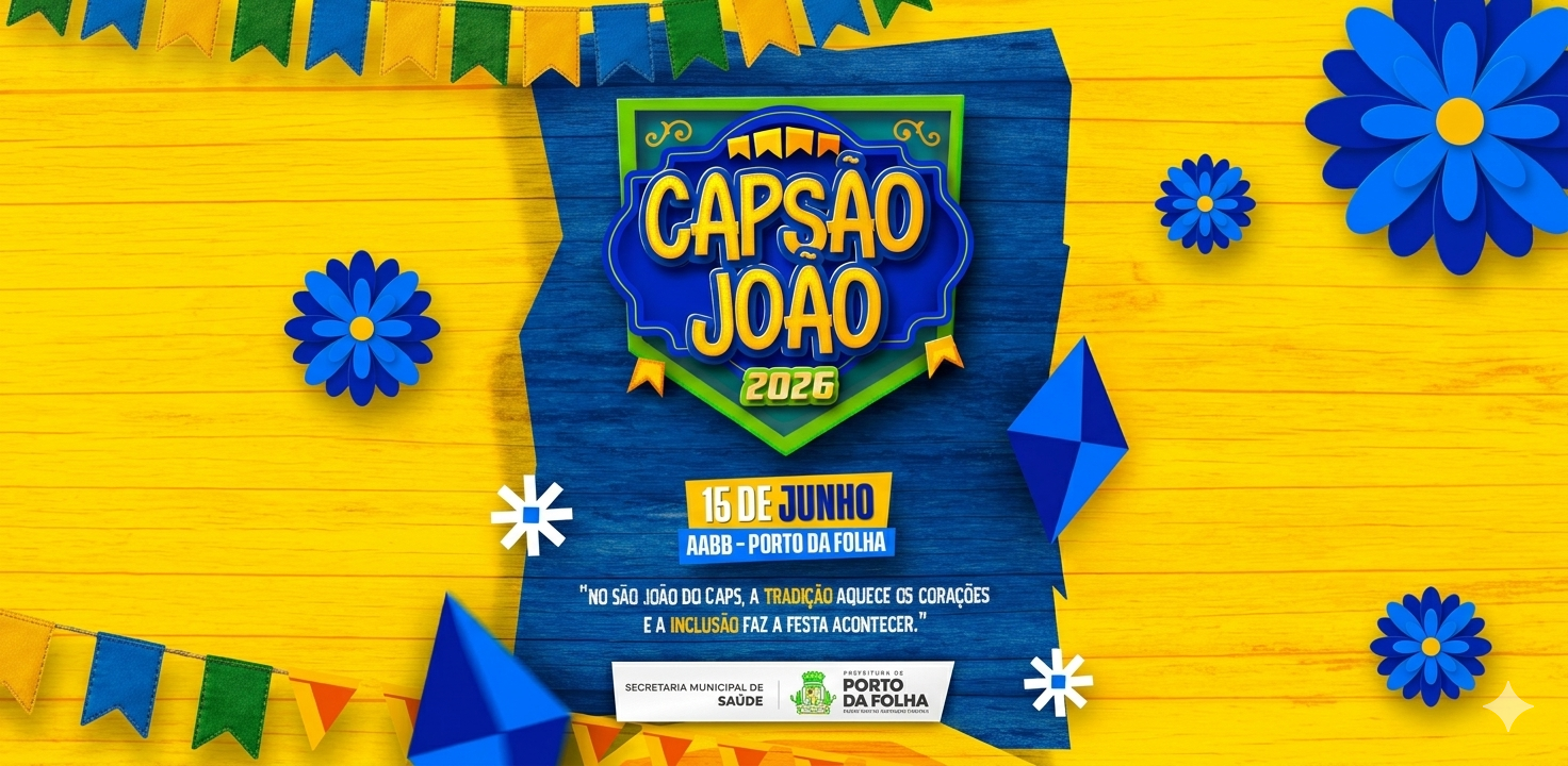Vem aí o CAPSÃO JOÃO 2026!