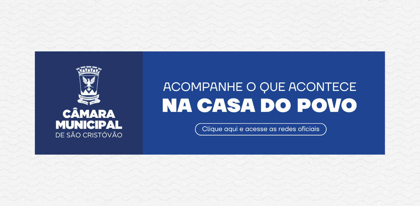 Acompanhe o Legislativo