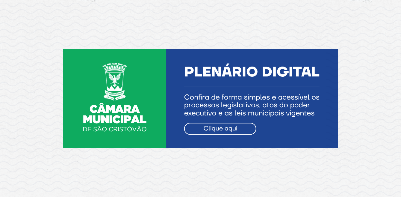 Confira os processos legislativos