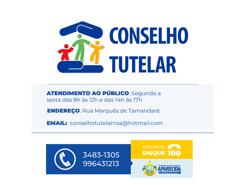 Conselho Tutelar divulga número para denúncias