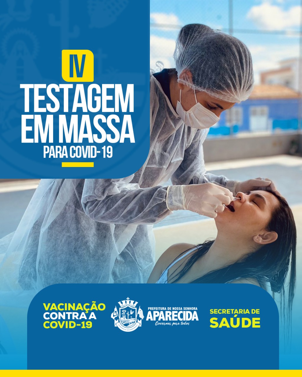 IV Testagem em massa para a COVID-19