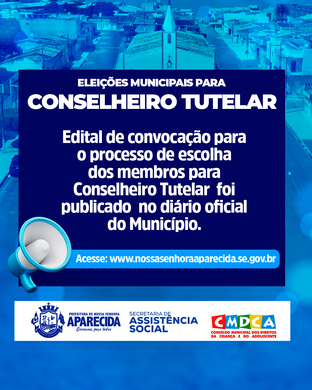 Publicado edital para inscrições de candidaturas para o Conselho Tutelar