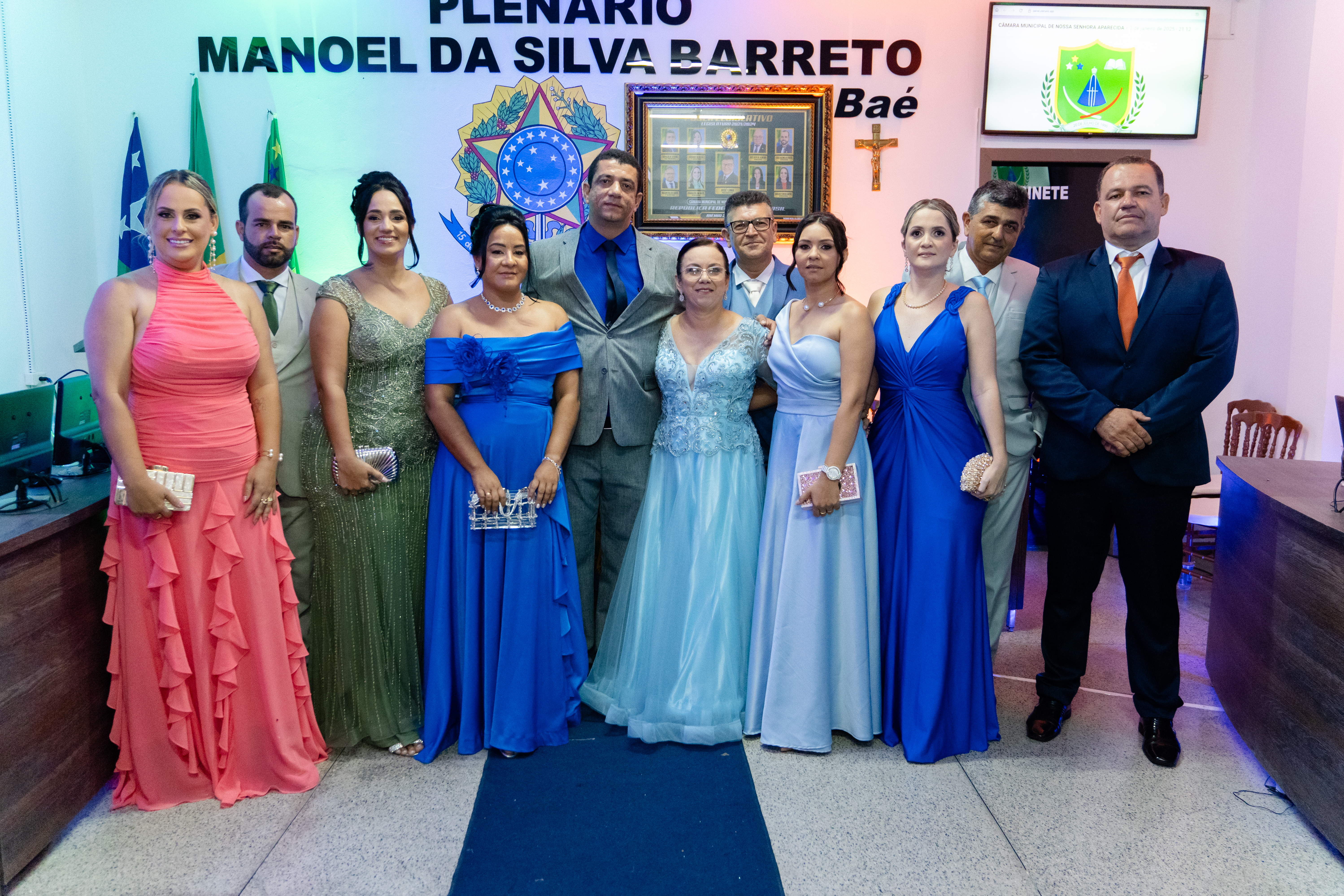 Prefeita de Aparecida toma posse para segundo mandato focado no progresso