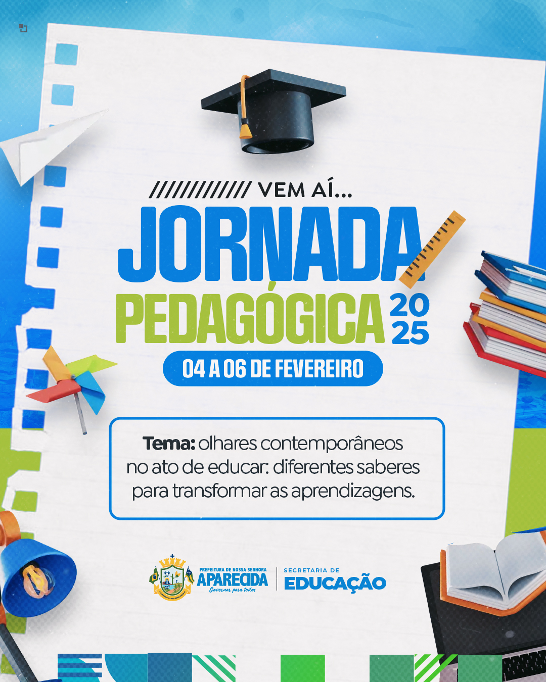 Vem aí Jornada Pedagógica 2025