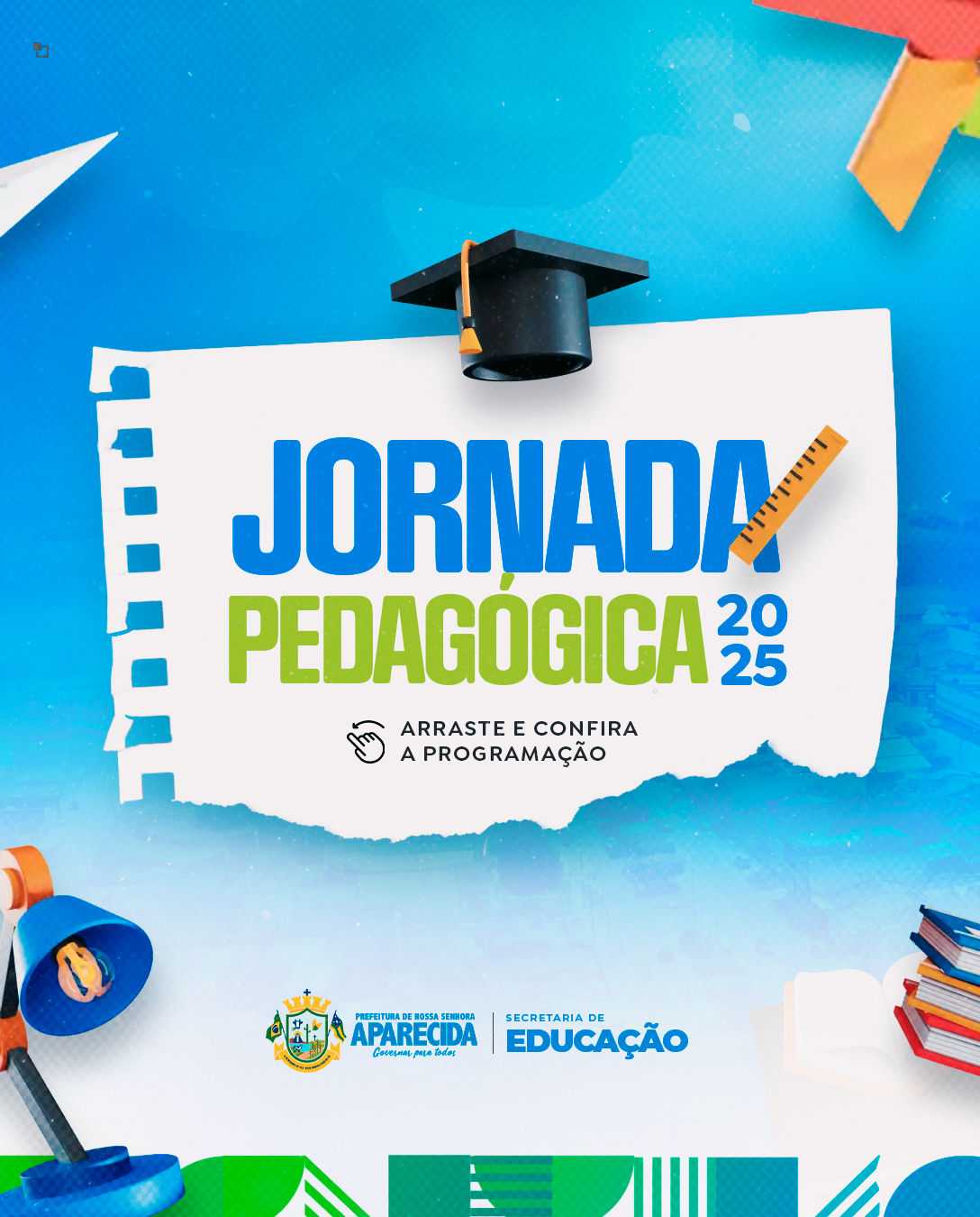 Prefeitura de Aparecida realiza a Jornada Pedagógica 2025