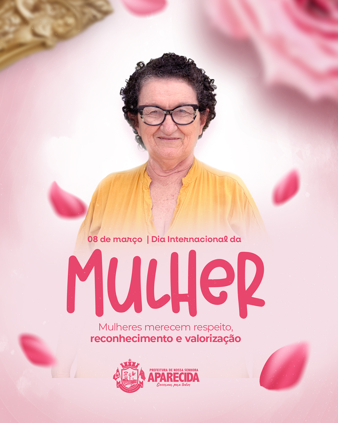 Feliz dia das Mulheres