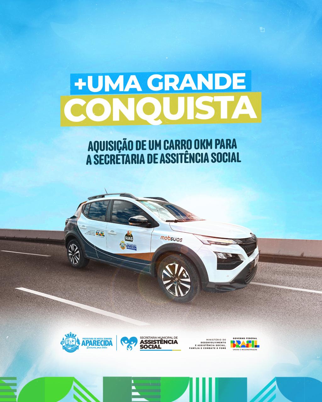 Prefeitura adquire veiculo para reforçar a Assistência Social