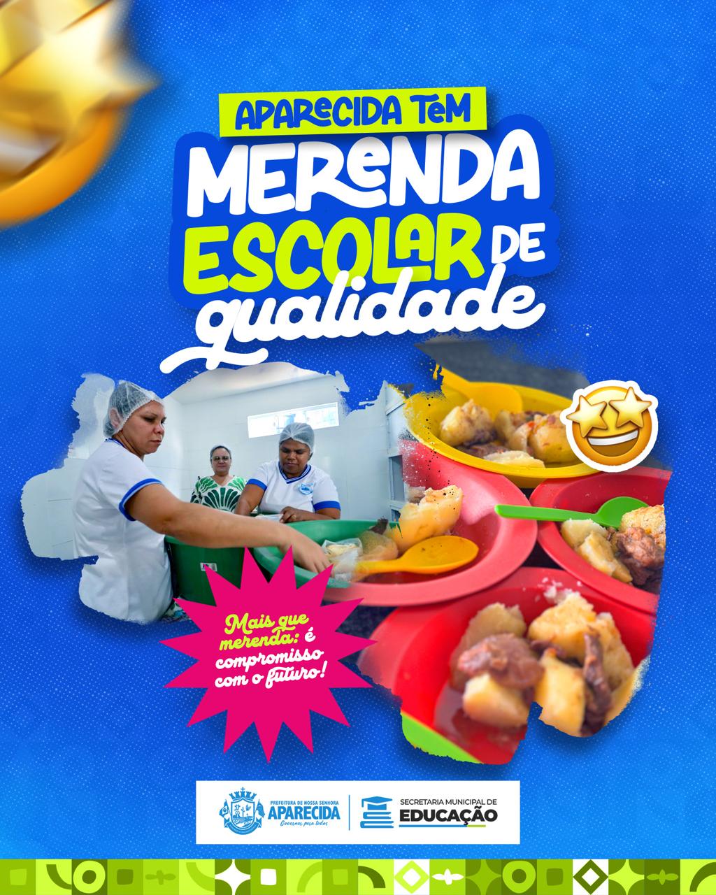 Merenda escolar de qualidade