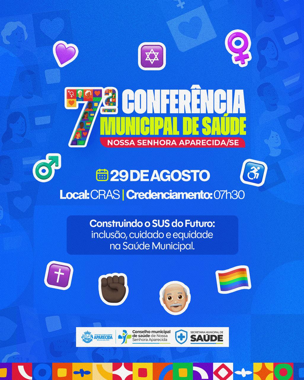Aparecida realizará a 7ª Conferência Municipal de Saúde
