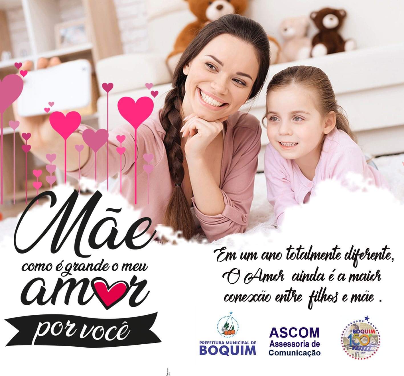 Feliz Dia das Mães.