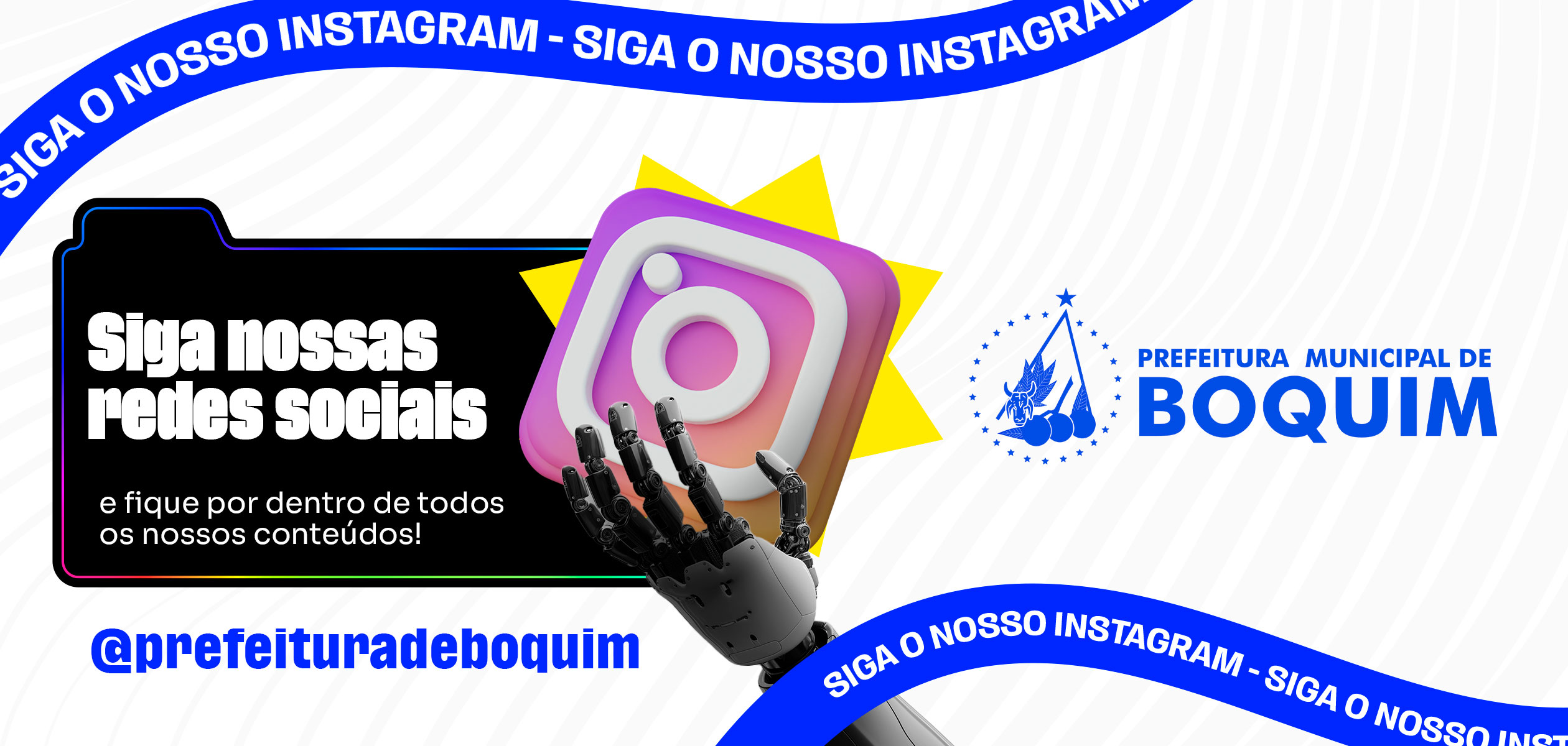 Prefeitura de Boquim nas Redes: Siga, Acompanhe e Participe!