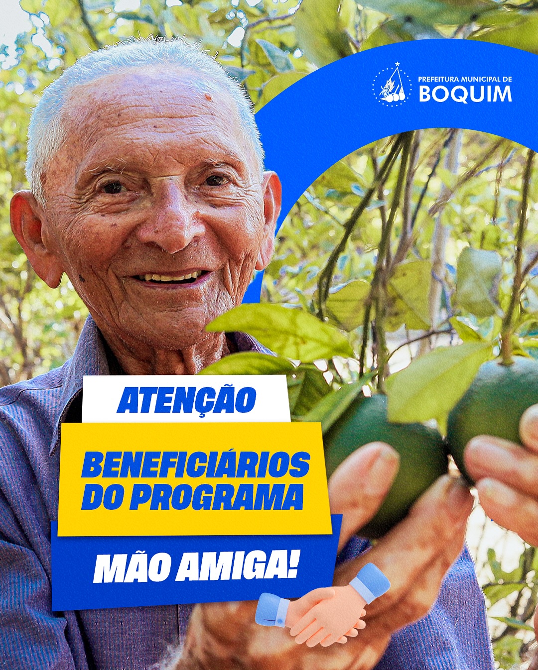 Atenção, Beneficiários do Programa Mão Amiga!