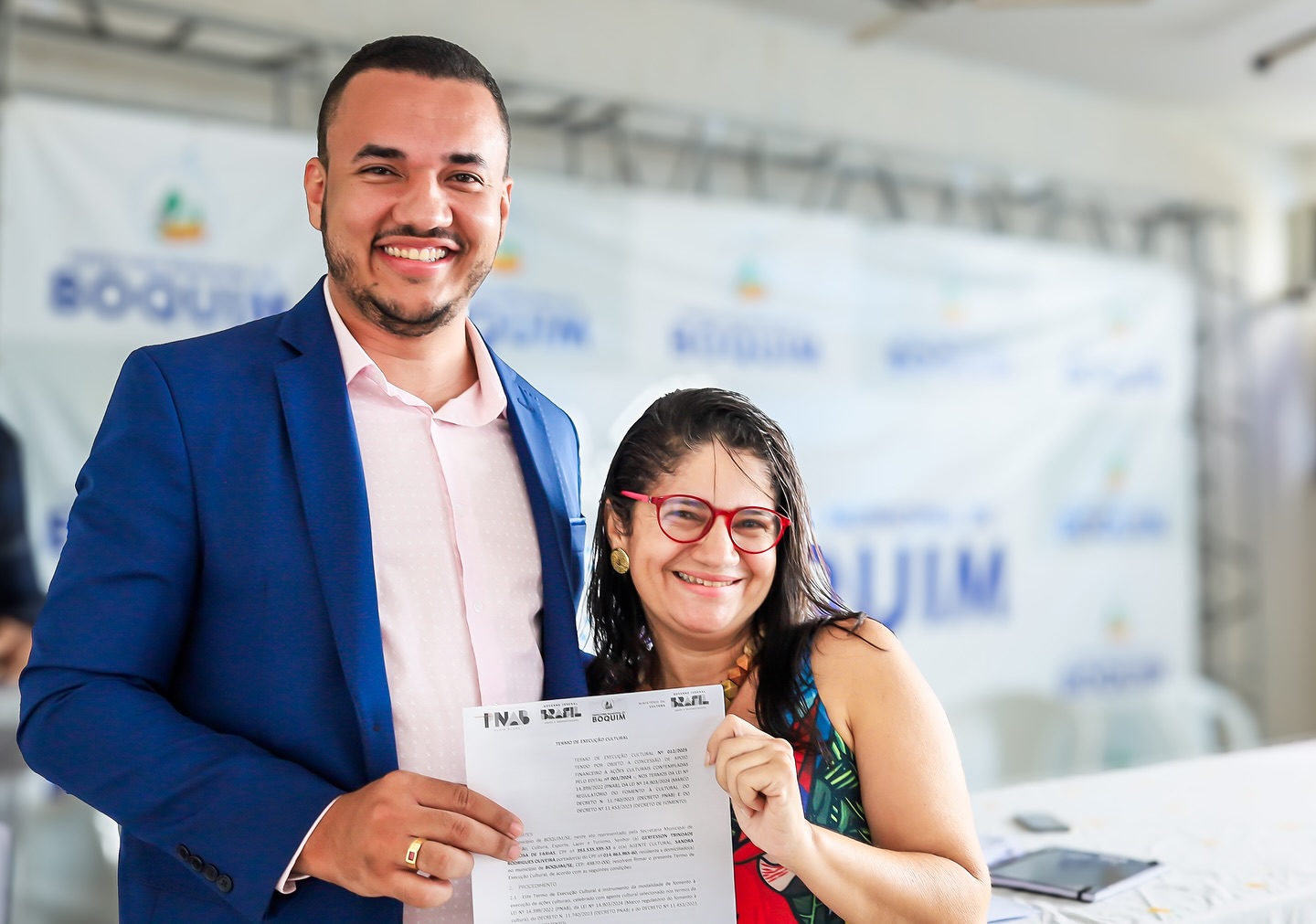 Prefeitura de Boquim Assina Termos de Execução Cultural e Valoriza a Cultura Local com Apoio da Lei Aldir Blanc