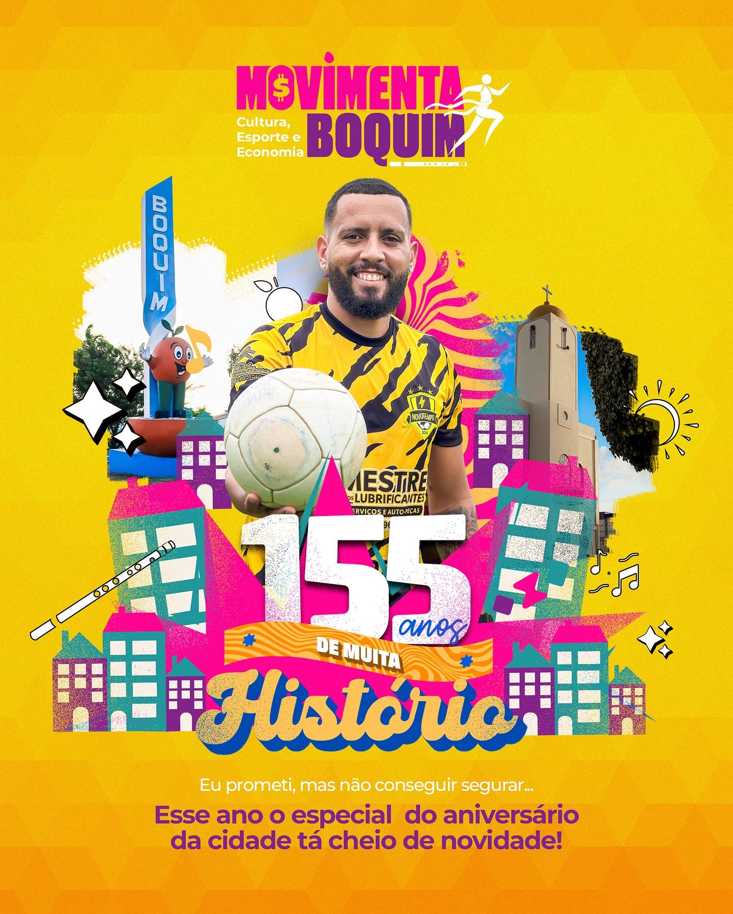 Boquim está em festa!