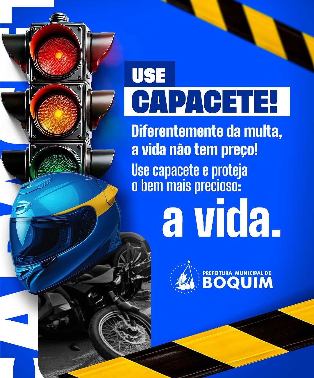 Proteja-se: Use Capacete e Cuide da Sua Vida no Trânsito!