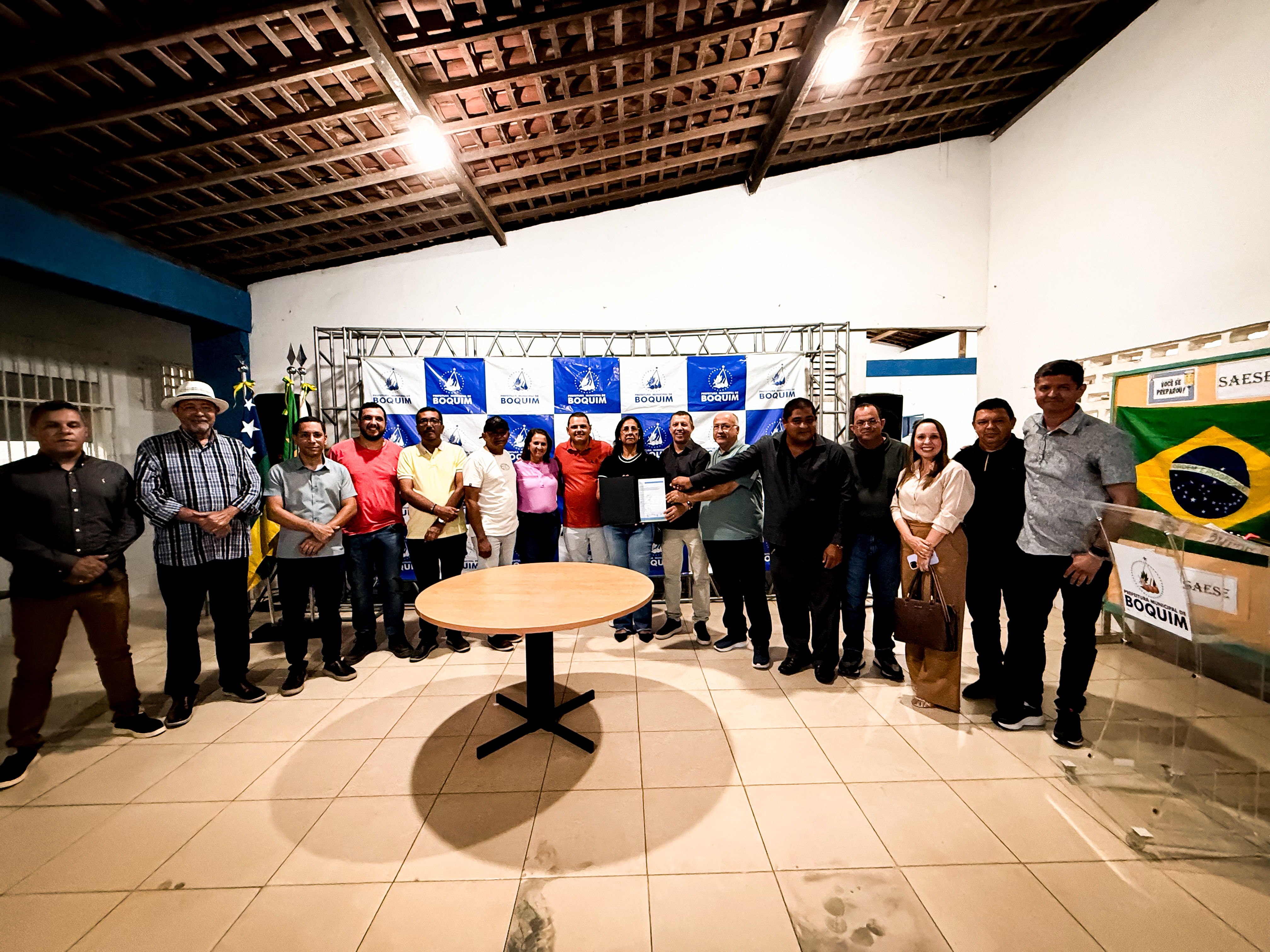 Assinada a Ordem de Serviço para a reforma e ampliação da Escola Municipal do Povoado Taboca