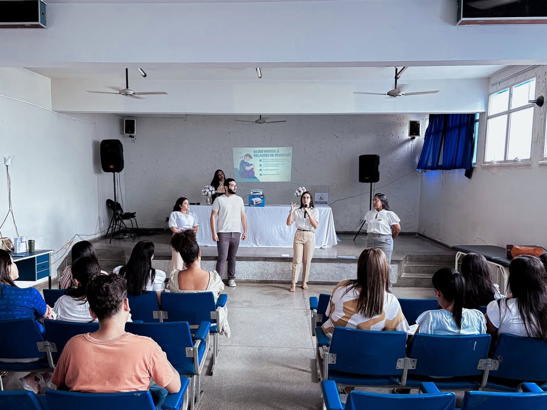 Janeiro Branco em Boquim: Palestra destaca o cuidado com a saúde mental de quem cuida do próximo
